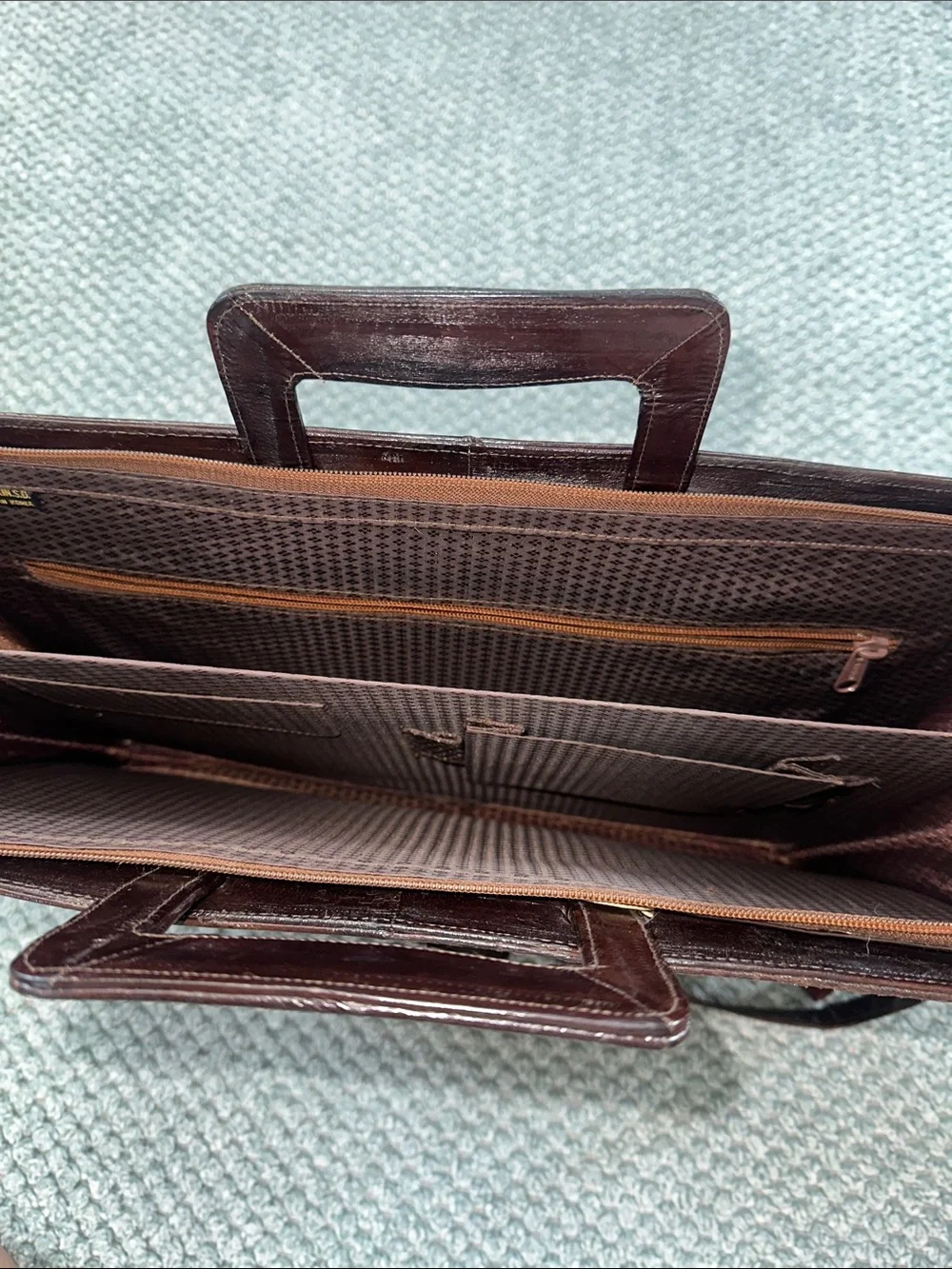 Vintage Eel Skin Bag from Korea